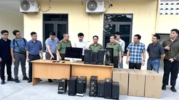 Triệt phá đường dây phát tán mã độc toàn cầu, Công an Thanh Hóa được lãnh đạo Bộ Công an gửi thư khen