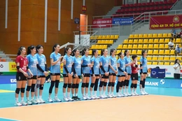 Đội bóng chuyền nữ XMLS Thanh Hóa không thể tạo bất ngờ trước LPBank Ninh Bình