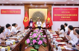 Công bố Nghị quyết của Ủy ban Thường vụ Quốc hội về công tác cán bộ