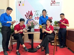 Lan tỏa văn hóa đọc&nbsp;tại hệ thống Agribank Thanh Hóa