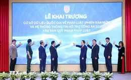 Lễ khai trương phiên bản mới Cơ sở dữ liệu quốc gia về pháp luật