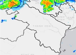 Cảnh báo dông, lốc, sét, mưa đá và mưa lớn cục bộ trên địa bàn tỉnh Thanh Hóa