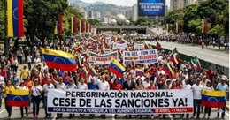 Venezuela phát động chiến dịch toàn quốc phản đối các lệnh trừng phạt của Mỹ