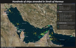 Mỹ, Iran gia tăng cạnh tranh kiểm soát Hormuz