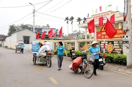 Hội viên phụ nữ chung tay&nbsp;bảo vệ môi trường