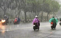 Thanh Hóa sẽ có mưa dông, mưa lớn cục bộ trong 3 ngày tới