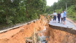 Hỗ trợ gần 59 tỷ đồng khắc phục hậu quả thiên tai 35 công trình trên địa bàn tỉnh