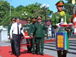 Thủ tướng Lê Minh Hưng dự lễ truy điệu và an táng hài cốt liệt sĩ tại tỉnh Quảng Trị
