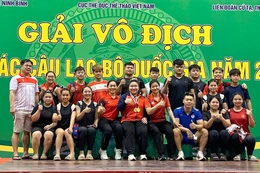 Cử tạ Thanh Hóa xếp thứ Ba toàn đoàn tại giải Vô địch các CLB quốc gia 2026