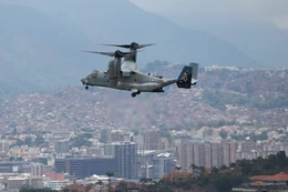 Mỹ tiến hành diễn tập phản ứng nhanh tại thủ đô Caracas của Venezuela