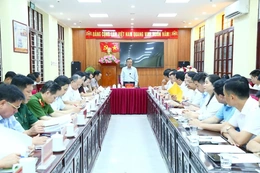 Bí thư Tỉnh ủy Lê Đức Thái: Từng cán bộ, đảng viên đảm bảo “6 rõ”, sát thực tiễn, thiết thực phục vụ Nhân dân