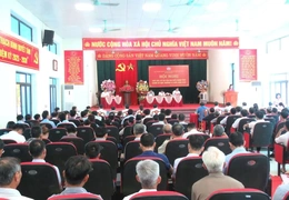 Đại biểu HĐND tỉnh tiếp xúc cử tri tại các xã Thạch Bình, Vân Du