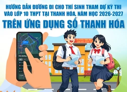 Hướng dẫn đường đi cho thí sinh tham dự kỳ thi vào lớp 10 THPT tại Thanh Hóa trên ứng dụng số Thanh Hóa