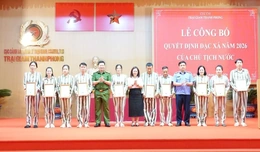 Trại giam Thanh Phong công bố Quyết định đặc xá năm 2026 của Chủ tịch nước