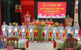 Trại giam Thanh Lâm công bố quyết định đặc xá năm 2026 của Chủ tịch nước