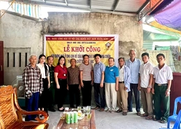Xã Quảng Ninh khởi công xây dựng nhà ở cho con đẻ của người hoạt động kháng chiến bị nhiễm chất độc hóa học