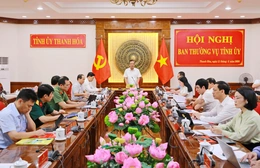 Bí thư Tỉnh ủy Lê Đức Thái: Chỉ triển khai dự án khi bảo đảm nguồn lực,&nbsp; tính khả thi, tránh dàn trải, kéo dài