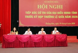 Cử tri xã Hoằng Hóa kiến nghị quy hoạch đô thị và một số&nbsp;chế độ, chính sách đặc thù