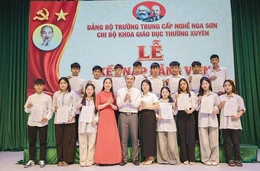 Nga Sơn chú trọng công tác&nbsp;tạo nguồn cho Đảng