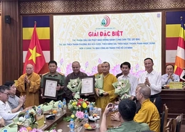 Vinh danh 35 tác phẩm báo chí lan tỏa xuất sắc tinh thần “Tốt đạo - Đẹp đời”