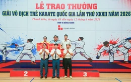 Thanh Hóa xếp thứ 4 toàn đoàn tại Giải vô địch trẻ Karate quốc gia