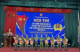 Hội thi Lực lượng tham gia bảo vệ ANTT ở cơ sở giỏi khu vực III