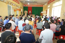 Tháo gỡ “điểm nghẽn” tái định cư phục vụ Dự án Hồ chứa nước Bản Mồng