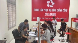 Nói “không” với trễ hẹn của Trung tâm&nbsp;Phục vụ hành chính công xã Hà Trung
