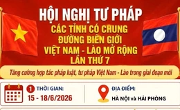 Hội nghị Tư pháp các tỉnh có chung đường biên giới Việt Nam-Lào mở rộng lần thứ 7