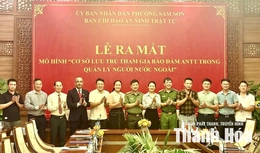 Phường Sầm Sơn chung tay quản lý&nbsp;người nước ngoài từ cơ sở lưu trú