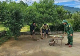 Bộ đội biên phòng chung tay bảo vệ môi trường