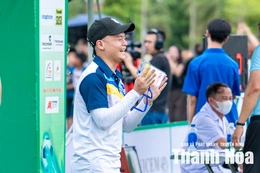 “Messi xứ Thanh” Lê Quốc Phương ấn tượng với không khí Giải Bóng đá Nhi đồng Cúp Báo và Phát thanh, truyền hình Thanh Hóa