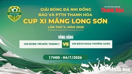 [TRỰC TIẾP] Vòng bảng: U10 BVĐK Trí Đức Thành 1 vs U10 Bách Khoa Thường Xuân