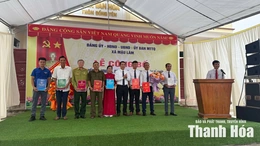 Xã Mậu Lâm công bố thành lập các tổ chức, chỉ định chức danh của thôn