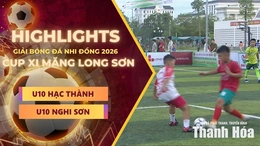 [HIGHLIGHTS] U10 Hạc Thành - U10 Nghi Sơn