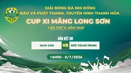 [TRỰC TIẾP ] Bán kết: U8 Nghi Sơn vs U8 Hà Trung