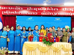 Hội LHPN Thanh Hóa - Hủa Phăn tăng cường hợp tác giai đoạn 2026-2028