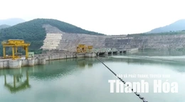 Vận hành điều tiết hồ chứa thủy điện Trung Sơn từ 14 giờ ngày 10/7