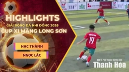 [HIGHLIGHTS] U10 Ngọc Lặc - U10 Hạc Thành