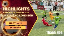 [Highlights] Bán kết: U10 Hạc Thành vs U10 Định Hòa