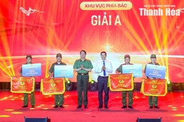 Đội Thanh Hóa đoạt Giải A Hội thi lực lượng tham gia bảo vệ an ninh, trật tự ở cơ sở giỏi&nbsp;toàn quốc lần thứ I, khu vực phía Bắc