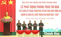 Lực lượng vũ trang Thanh Hóa thi đua thực hiện thắng lợi nhiệm vụ quân sự, quốc phòng giai đoạn 2026-2030