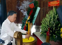 Tổng Bí thư, Chủ tịch nước Tô Lâm: Tìm kiếm, quy tập, xác định danh tính các liệt sĩ là trách nhiệm thiêng liêng trước Tổ quốc, trước nhân dân