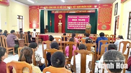 Đưa pháp luật vào cuộc sống từ những cách làm gần dân ở Kiên Thọ