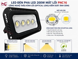 NC Lighting cung cấp giải pháp đèn pha LED cho nhiều hạng mục