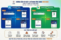 Hướng dẫn cài đặt và sử dụng ứng dụng chăm sóc khách hàng EVN