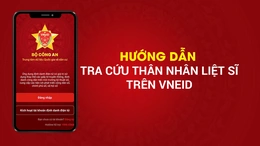 Hướng dẫn tra cứu thân nhân liệt sĩ trên VNeID