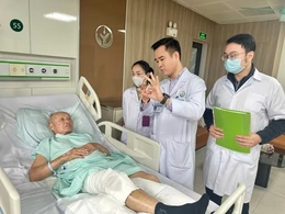 Điều trị thành công tổn thương đầu gối tồn tại hơn nửa thế kỷ của 1 thương binh