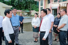 Đón Đoàn đại biểu HĐND tỉnh Hủa Phăn thăm, làm việc tại Thanh Hóa