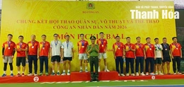 Công an tỉnh Thanh Hóa đạt thành tích cao tại Vòng chung kết Hội thao CAND năm 2026